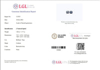 1.86/1.77CTS Brownish Grey Spinel - Benny's Gems Creations