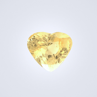 2.01cts Unheated Yellow Sapphire - Benny's Gems Creations
