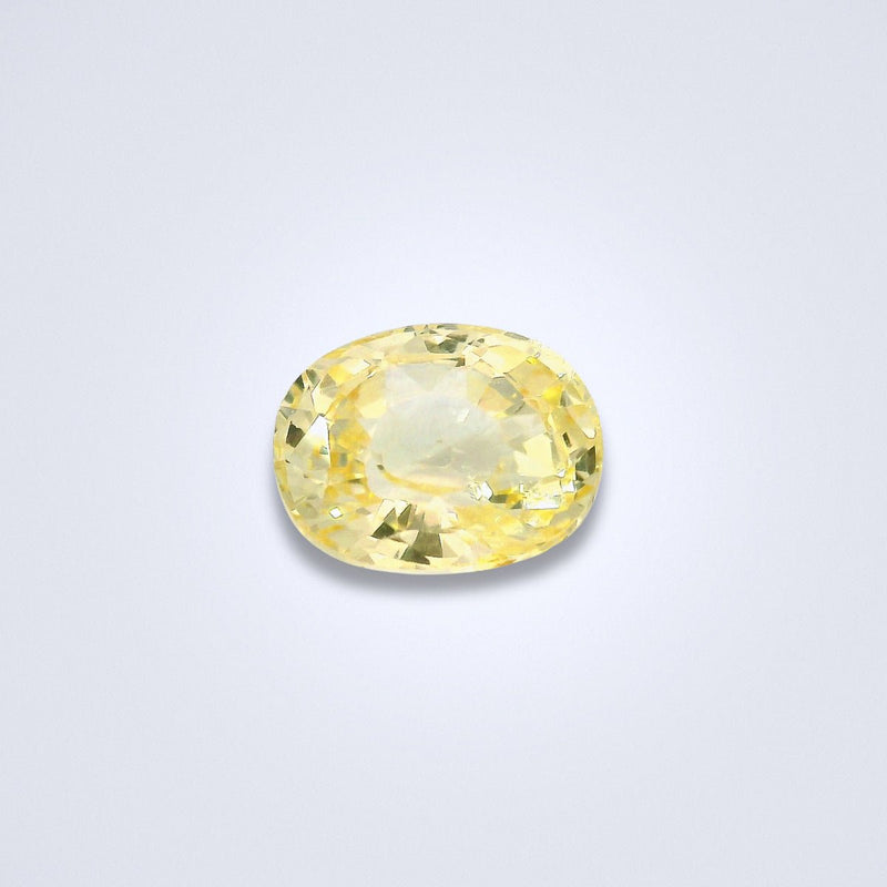 2.02Cts Unheated Yellow Sapphire - Benny's Gems Creations