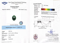 20.61cts Natural Type A Jadeite - Benny's Gems Creations