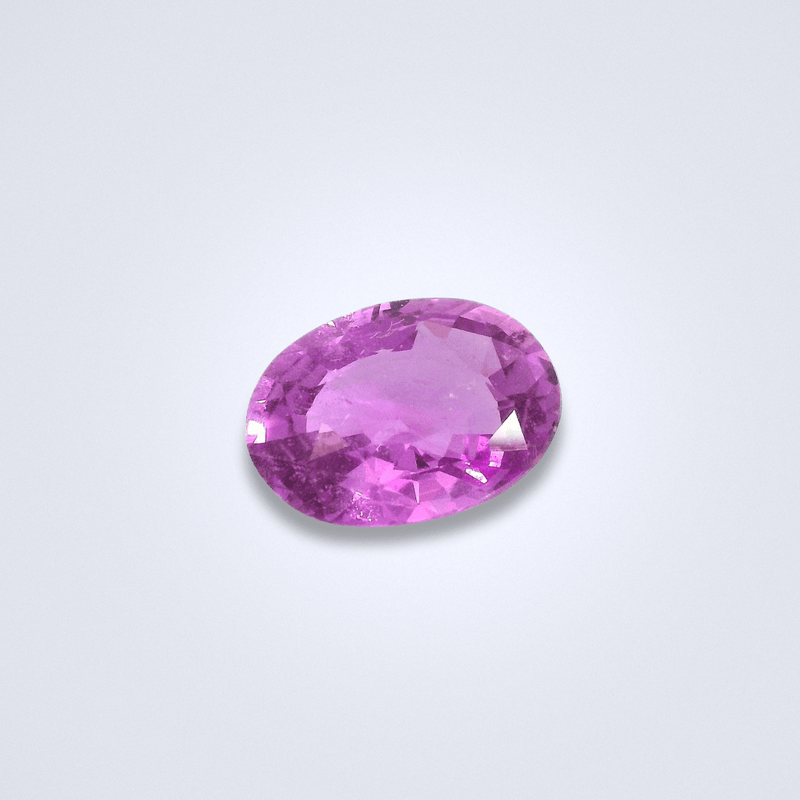 2.10CTS Unheated Vivid Pink Sapphire - Benny's Gems Creations
