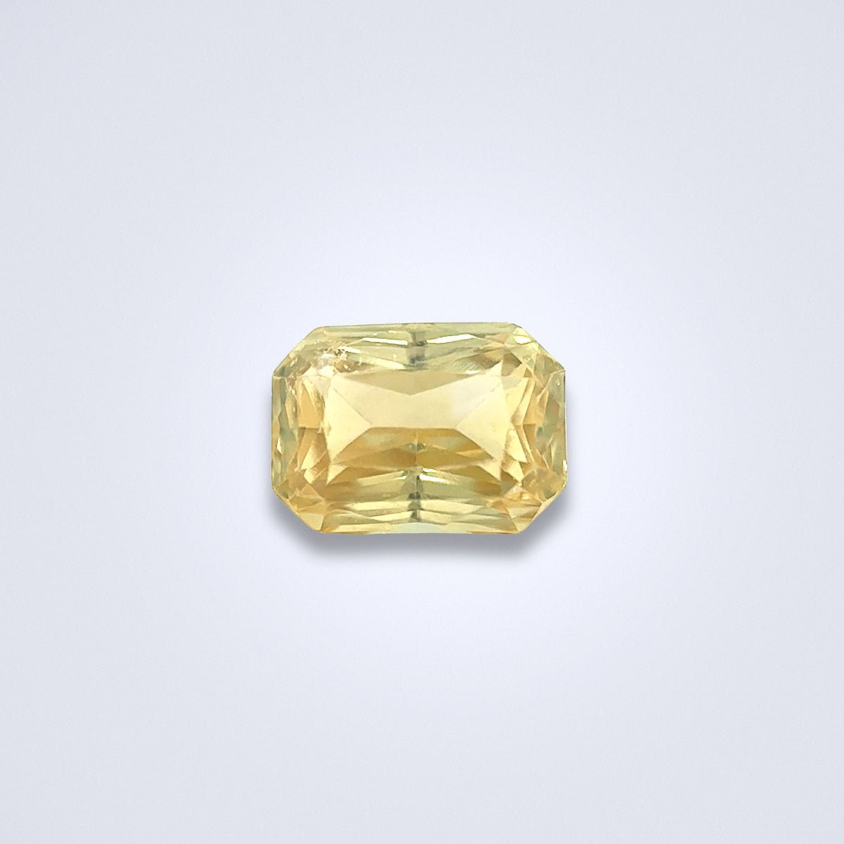 2.10cts Unheated Yellow Sapphire - Benny's Gems Creations