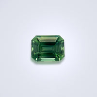 2.11cts Unheated Green Sapphire - Benny's Gems Creations