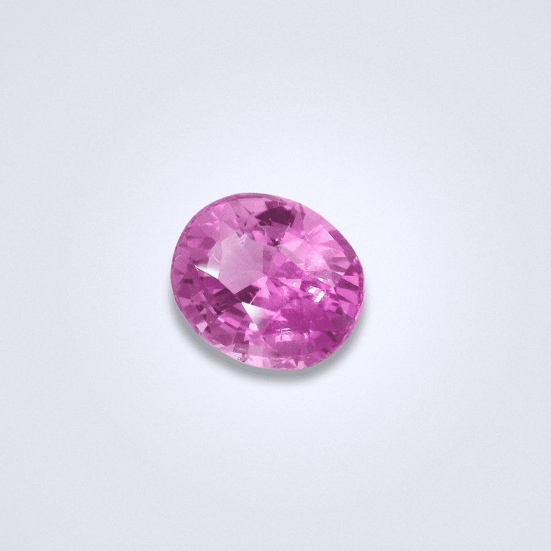 2.11cts Unheated Vivid Pink Sapphire - Benny's Gems Creations