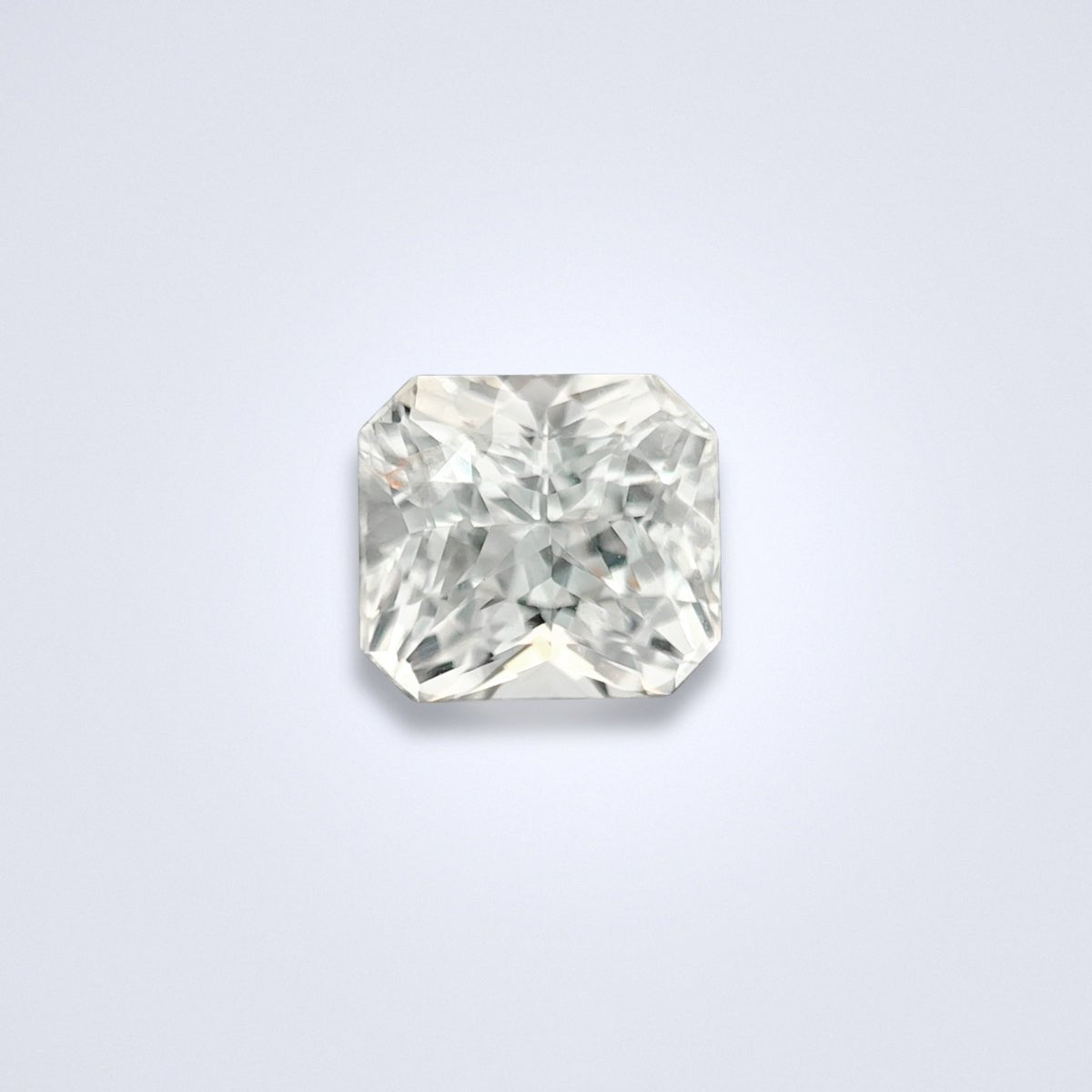 2.14cts Unheated Colourless Sapphire - Benny's Gems Creations