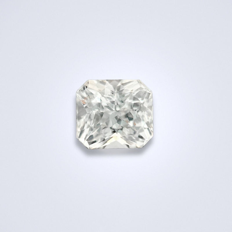 2.14cts Unheated Colourless Sapphire - Benny's Gems Creations
