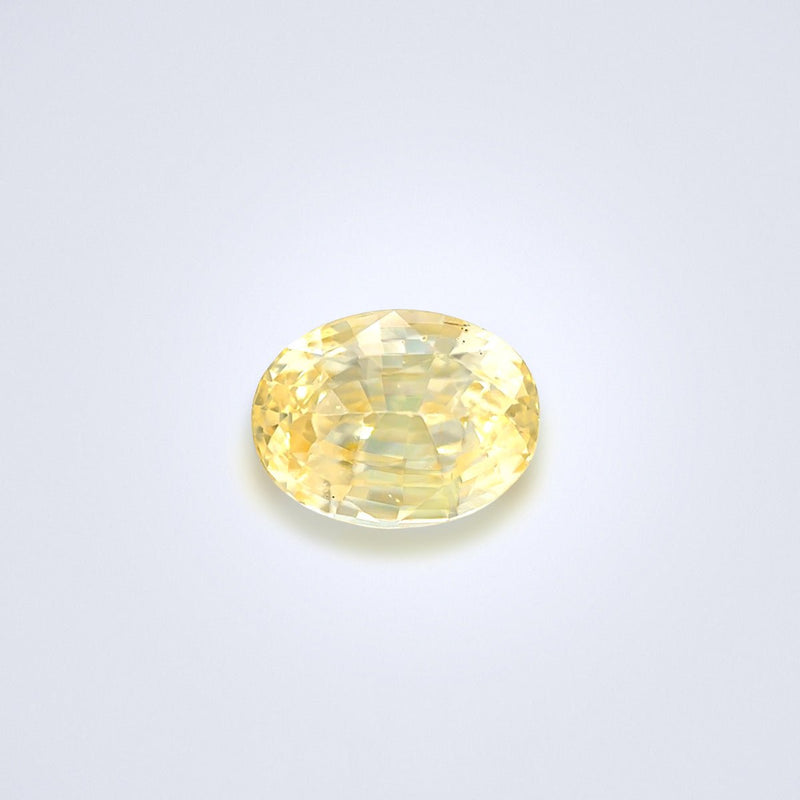 2.18CTS Unheated Yellow Sapphire - Benny's Gems Creations