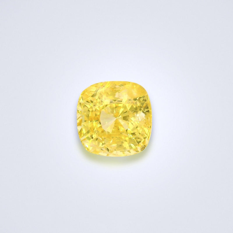 2.19cts Unheated Yellow Sapphire - Benny's Gems Creations