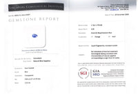 2.21CTS Unheated Sri Lankan Blue Sapphire - Benny's Gems Creations