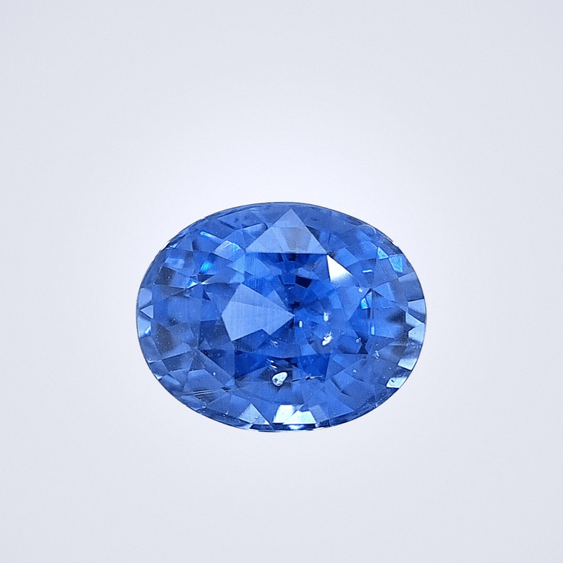 2.22Cts Unheated Cornflower Blue Sapphire - Benny's Gems Creations