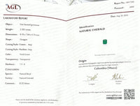 2.29Cts Vivid Green Muzo Emerald - Benny's Gems Creations
