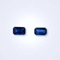 2.35Cts Natural Blue Sapphire Pair - Benny's Gems Creations