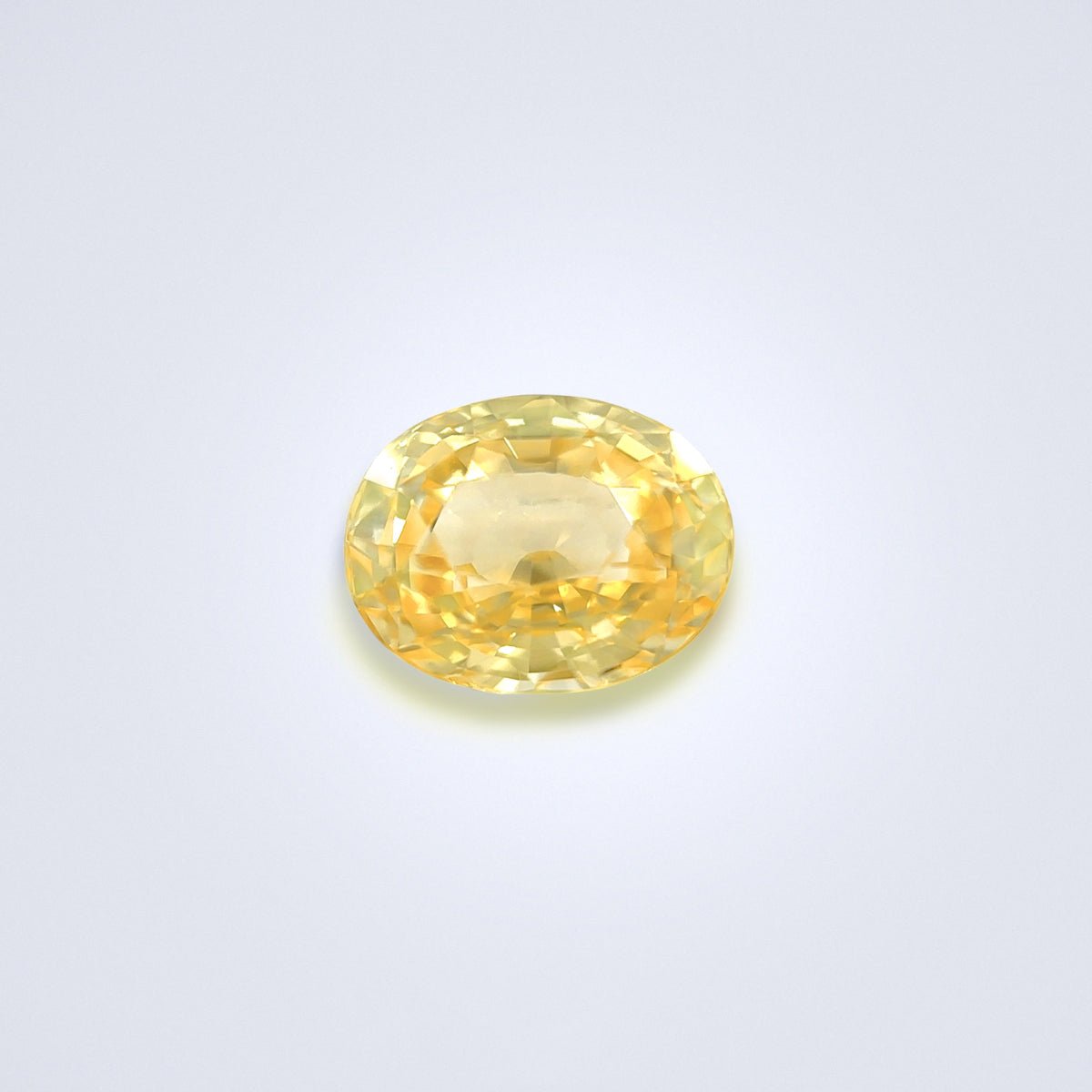 2.45CTS Unheated Vivid Yellow Sapphire - Benny's Gems Creations