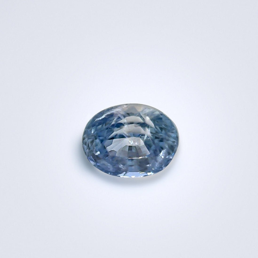 2.46Cts Unheated Light Blue Sapphire - Benny's Gems Creations