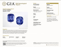 5.09cts Unheated Blue Sapphire Pair