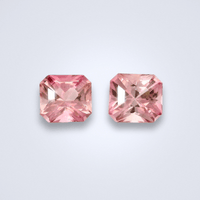 2.66CTS Pink Tourmaline Pair - Benny's Gems Creations