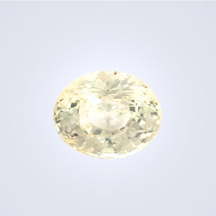 2.73cts Unheated Yellow Sapphire - Benny's Gems Creations