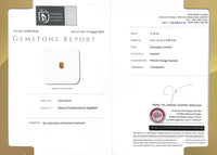 2.74CTS Unheated Sunset Padparadscha - Benny's Gems Creations