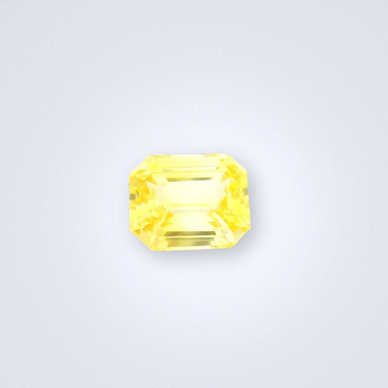 28.69cts Unheated Yellow Sapphire - Benny's Gems Creations