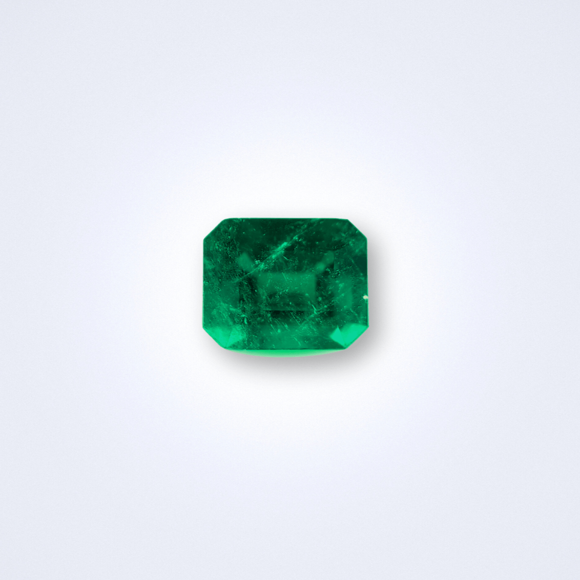 2.86Cts Vivid Green Muzo Emerald - Benny's Gems Creations