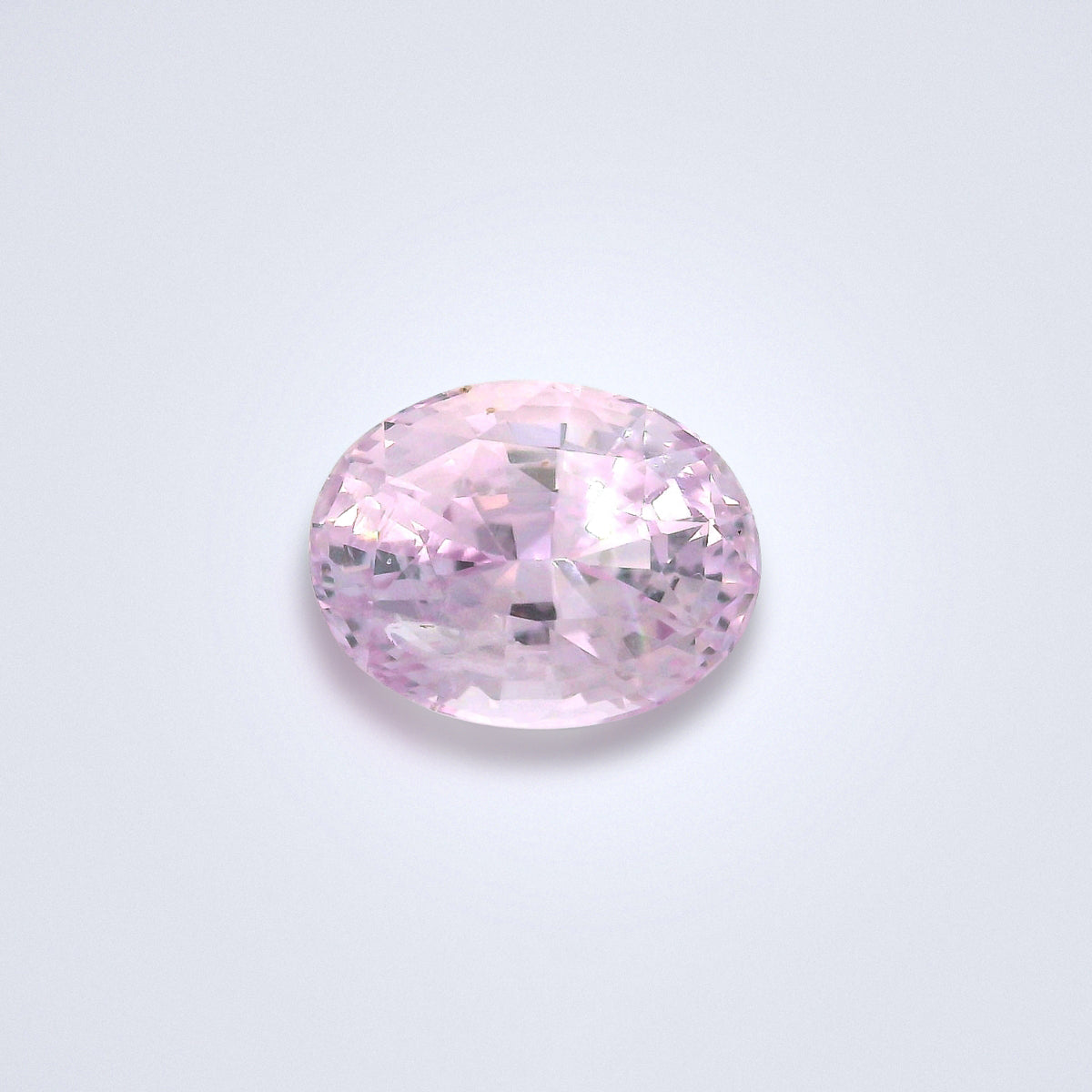 3.62ct Unheated Light Pink Oval - Benny's Gems Creations