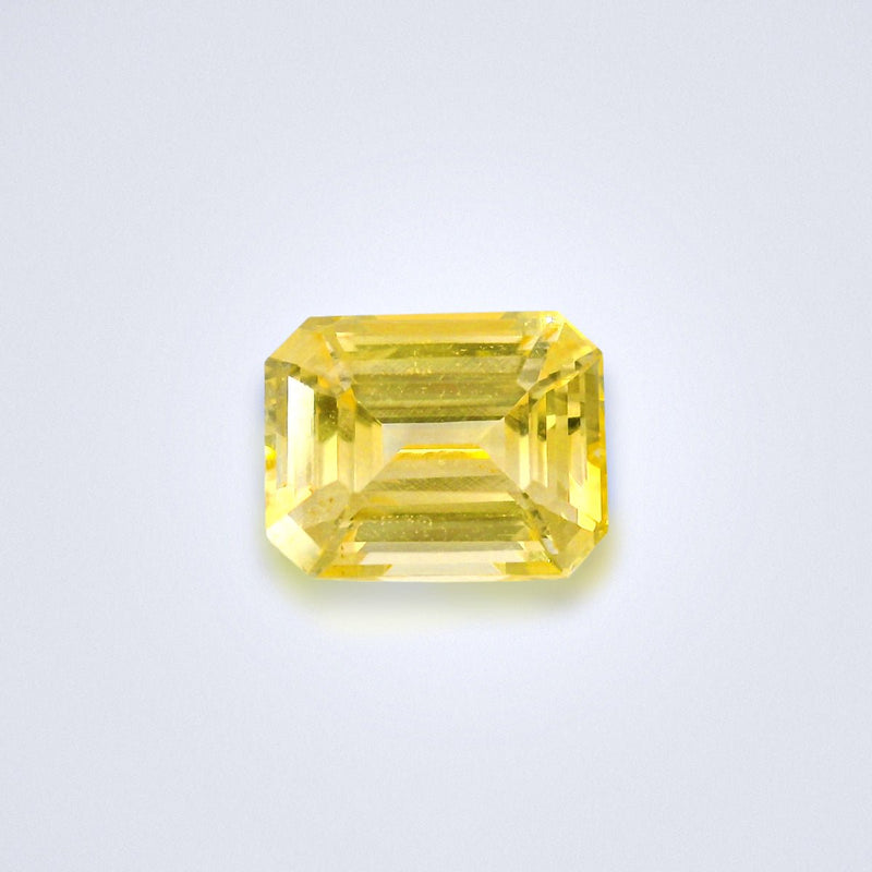 3.03cts Unheated Yellow Sapphire - Benny's Gems Creations
