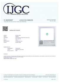 3.03CTS Zambian Emerald - Benny's Gems Creations