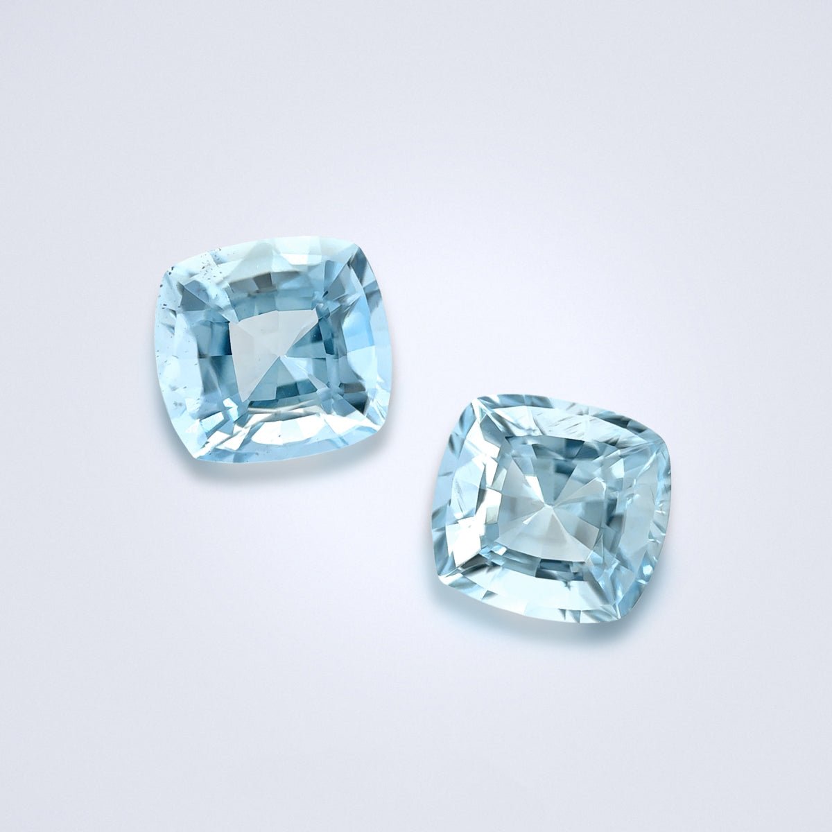 3.10CTS Aquamarine Pair - Benny's Gems Creations