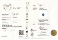 3.23CTS Unheated Cornflower Blue Sapphire - Benny's Gems Creations