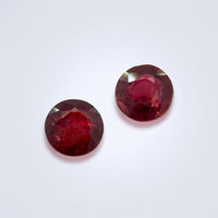 3.25cts Unheated Ruby Pair - Benny's Gems Creations