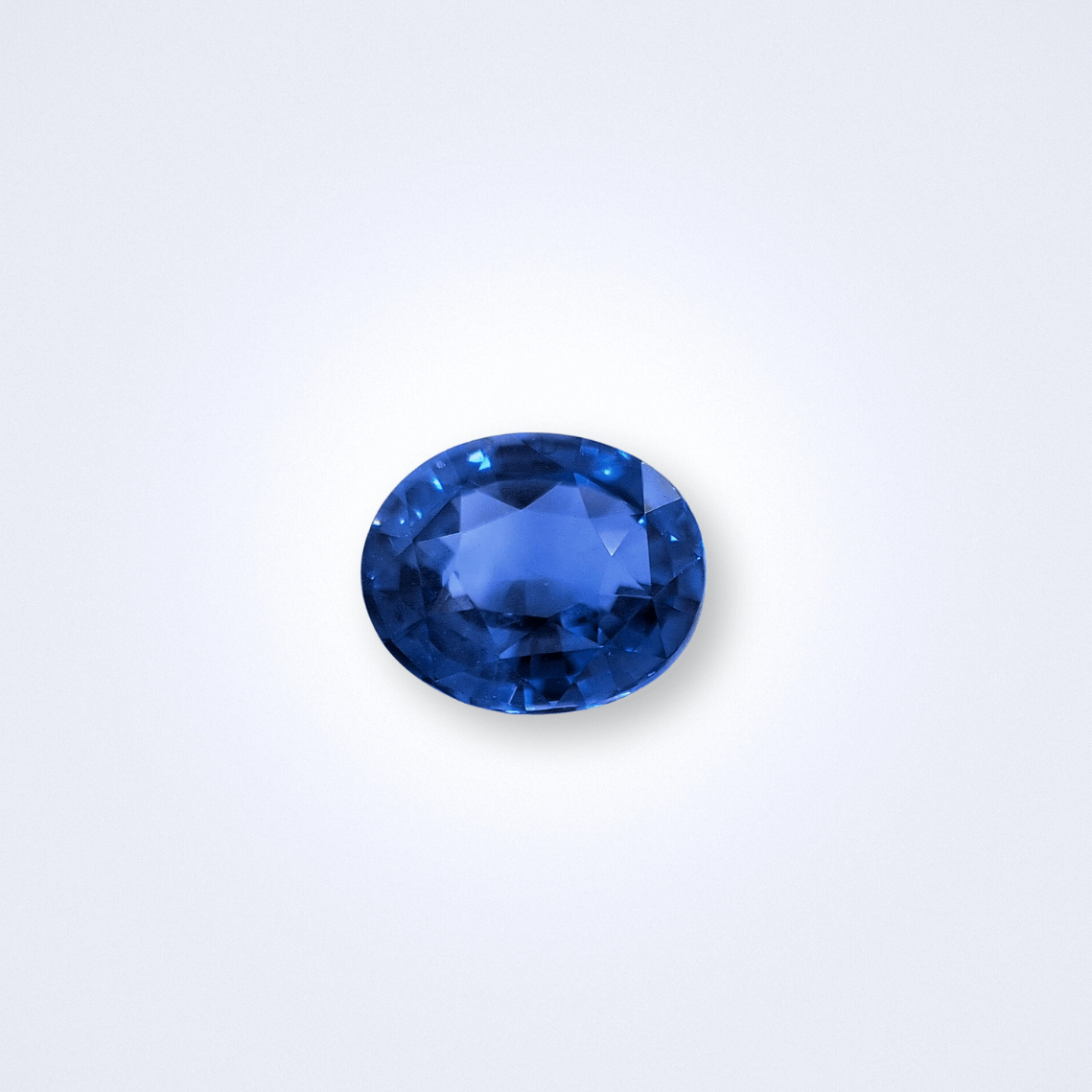 3.26Cts Unheated Blue Sapphire - Benny's Gems Creations