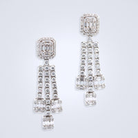 Ethereal Cascade Diamond Earrings