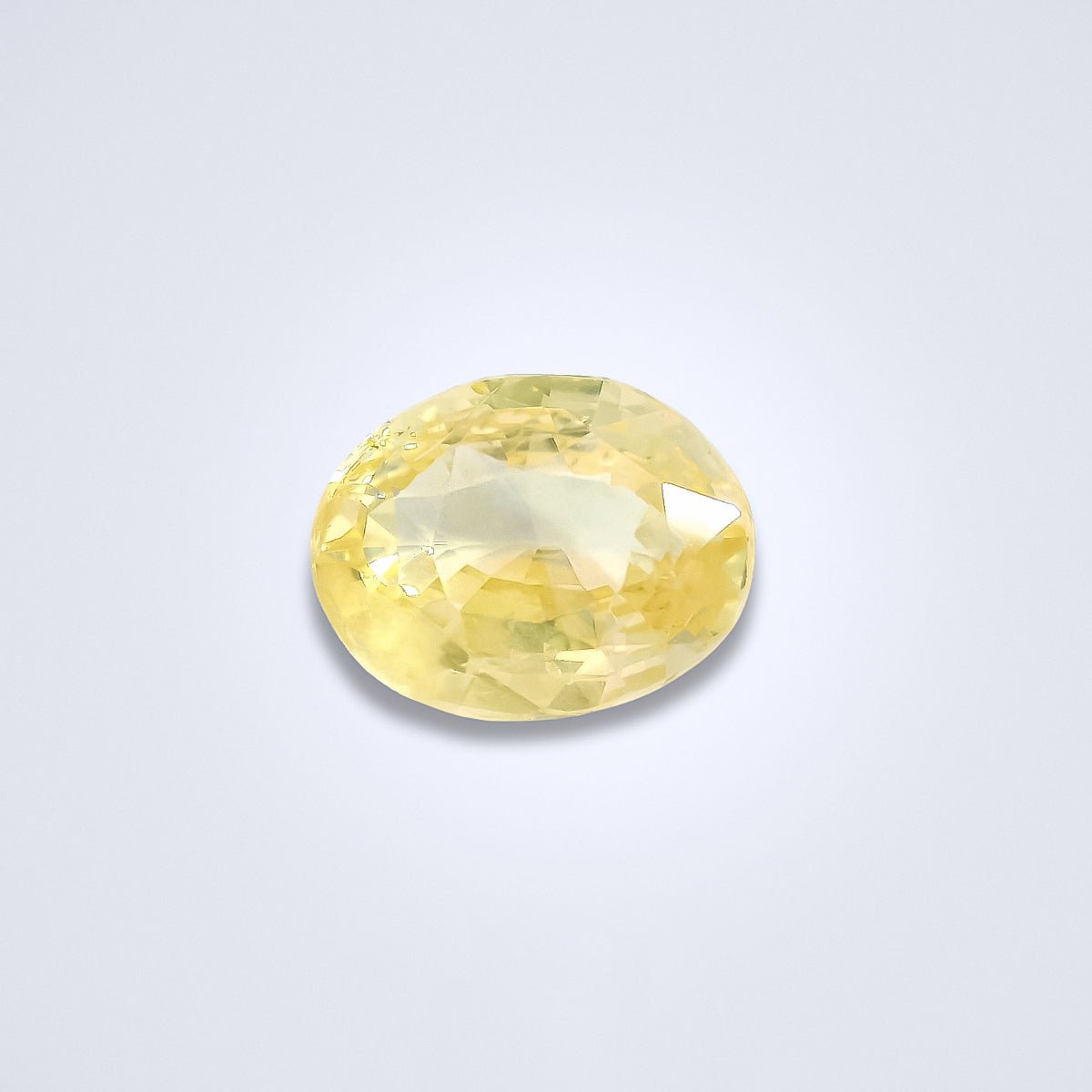 3.54Cts Unheated Yellow Sapphire - Benny's Gems Creations