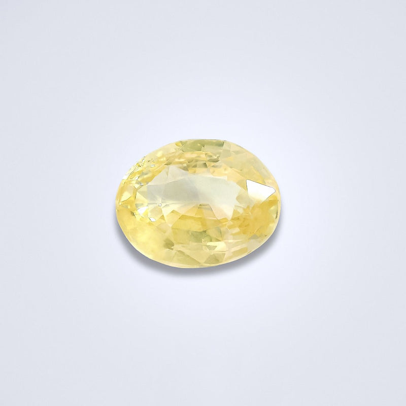 3.54Cts Unheated Yellow Sapphire - Benny's Gems Creations