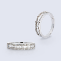 Little Baguette Diamond Stack Ring