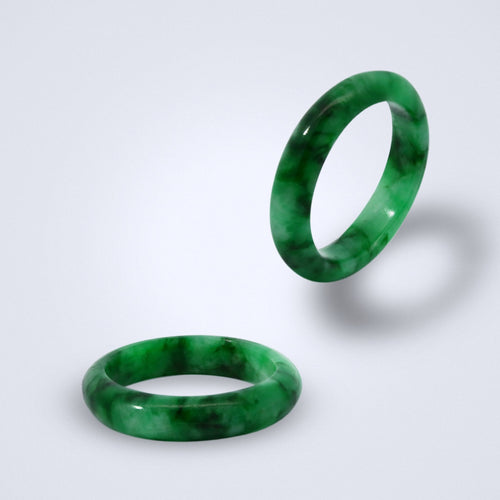 green jadeite ring