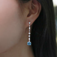 multiwear santa maria aquamarine diamond earrings