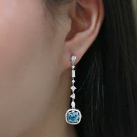 multiwear santa maria aquamarine diamond earrings