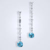 Multiwear Santa Maria Aquamarine Diamond Earrings