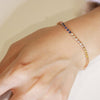 multicolour sapphire bracelet