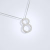 Lucky Number 8 Diamond Pendant