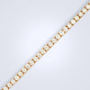 Lush Yellow Gold Tennis Bracelet