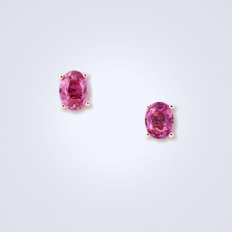 Sweet Dualwear Sapphire Diamond Earrings