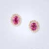 Sweet Dualwear Sapphire Diamond Earrings