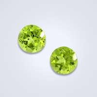 3.90CTS Peridot Pair - Benny's Gems Creations