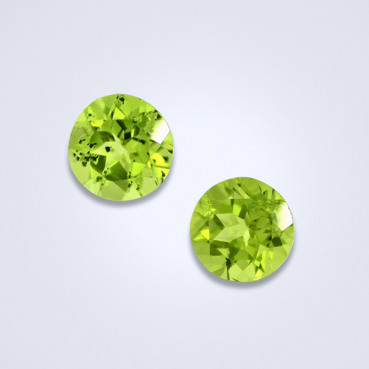 3.90CTS Peridot Pair - Benny's Gems Creations