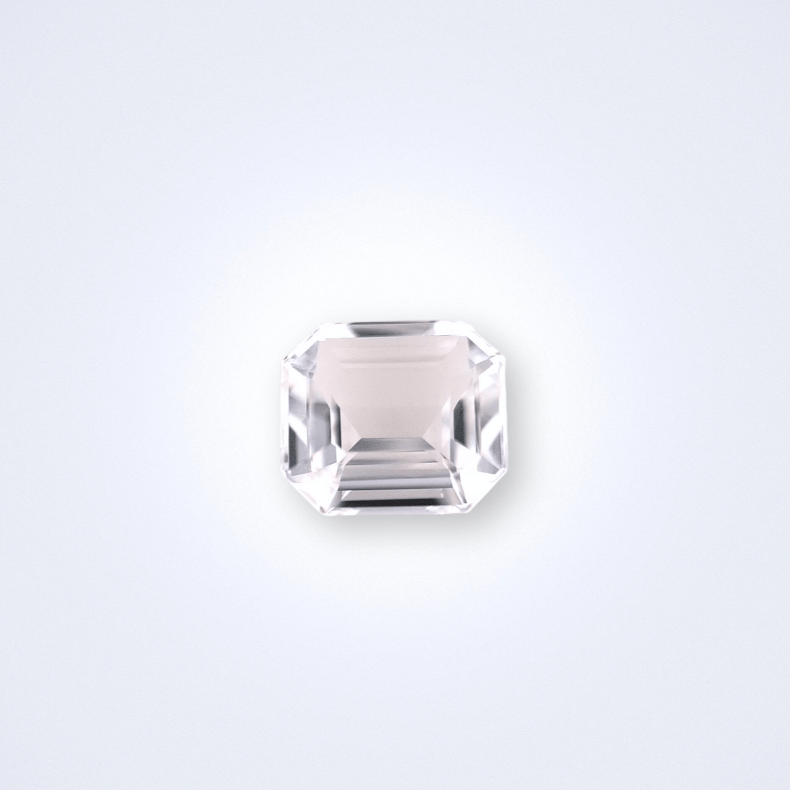 3.95CTS Unheated White Sapphire - Benny's Gems Creations