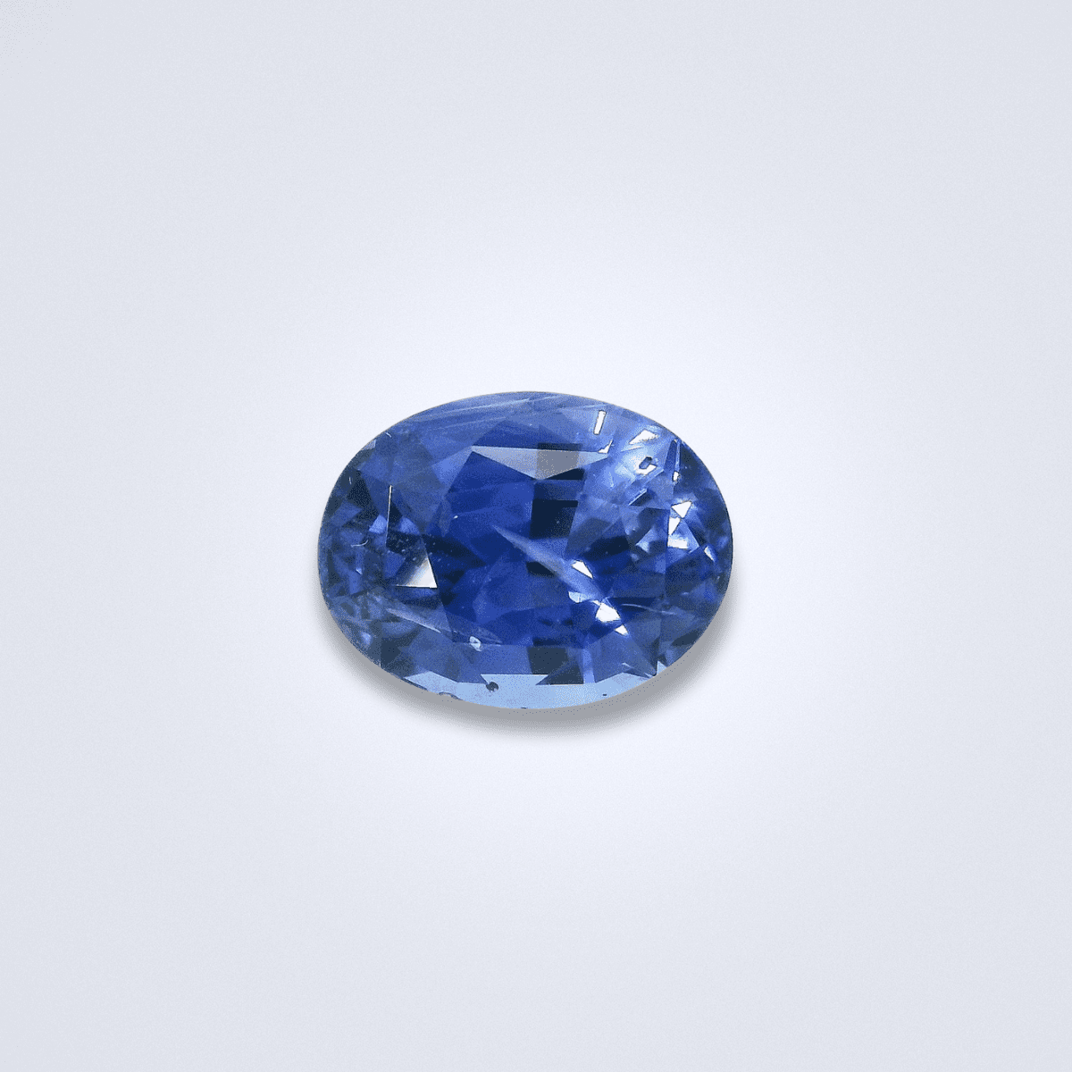 4.06CTS Unheated Cornflower Sapphire - Benny's Gems Creations