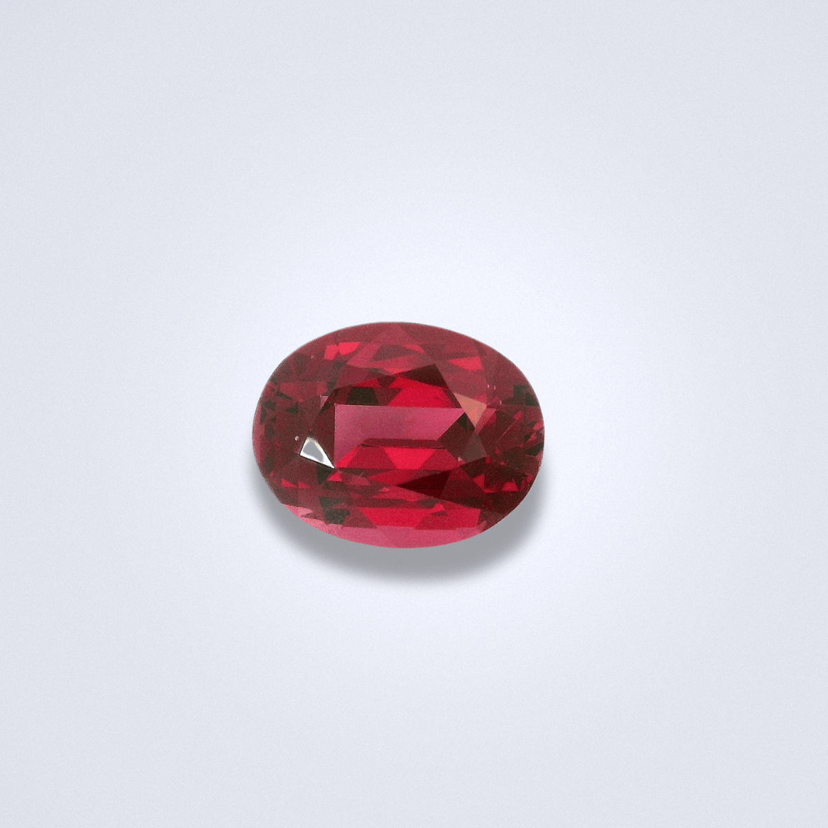 4.17cts Natural Purplish Red Garnet - Benny's Gems Creations