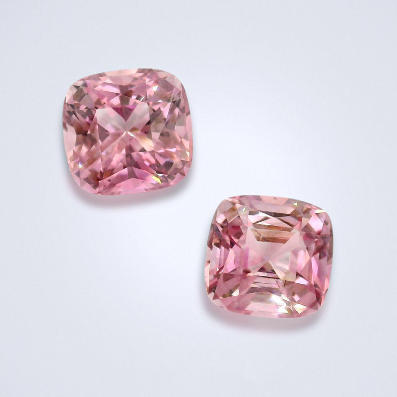 4.40CTS Natural Pink Tourmaline Pair - Benny's Gems Creations